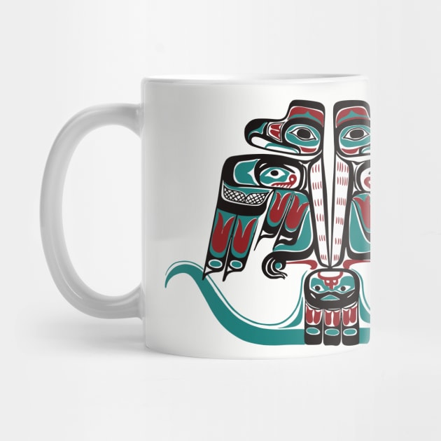 Nortwest Pacific Coast Haida Tlingit Thunderbird by Beltschazar